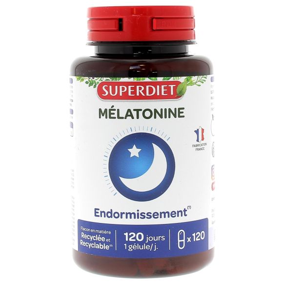 Mélatonine Super Diet - boite de 120 gélules