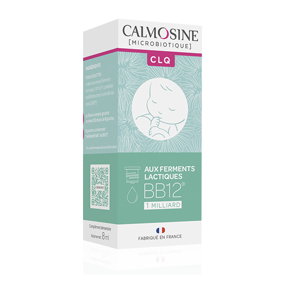 Microbiotique CLQ gouttes buvables Calmosine - flacon compte-gouttes de 8ml