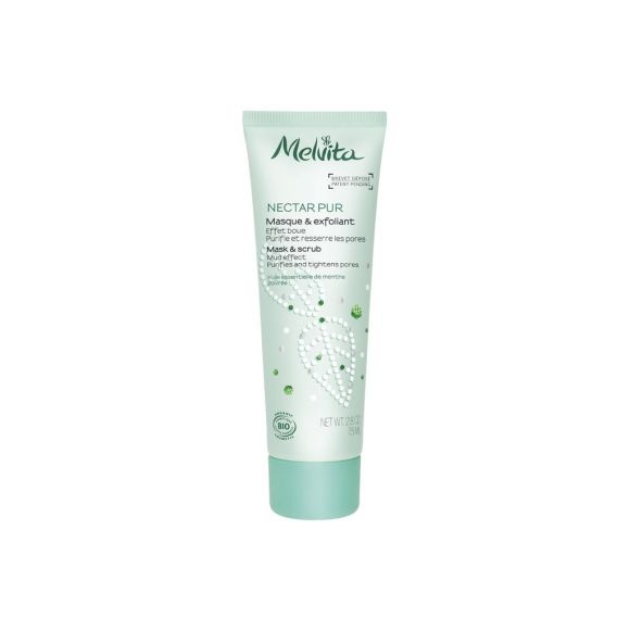 Masque et exfoliant Nectar Pur Melvita - tube de 75ml