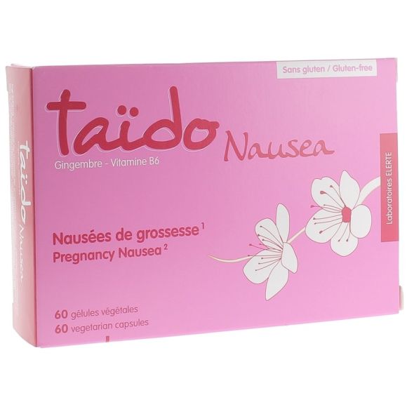 Nausées de grossesse Taido Nausea - boîte de 60 gélules