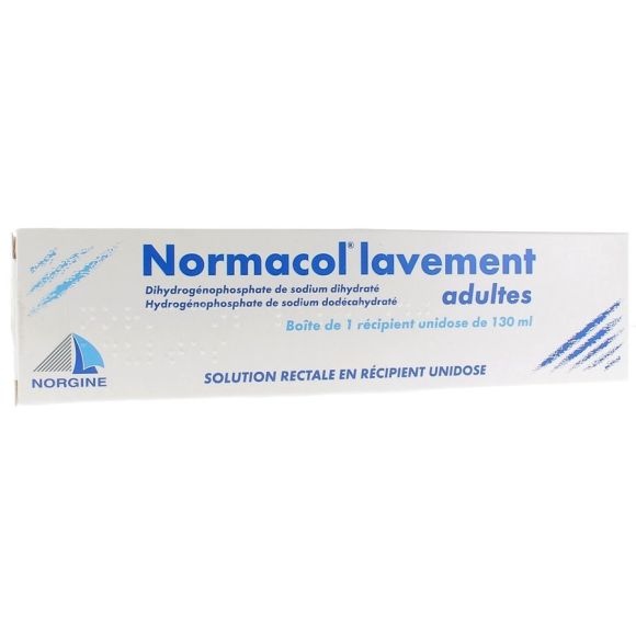 Normacol lavement Adultes solution rectale flacon unidose - flacon de 130 ml