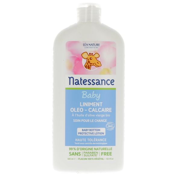 Oléoliniment soin et toilette Natessance - flacon 500 ml