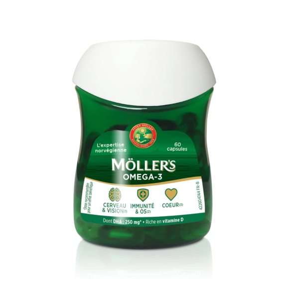 Omega-3 Möller's - boite de 60 capsules