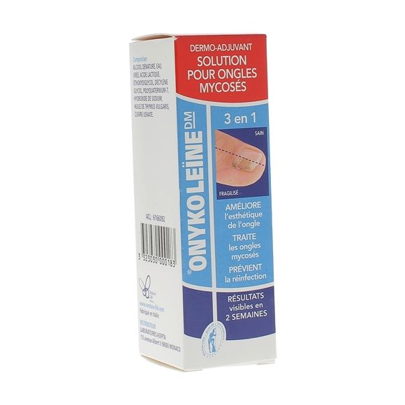 Onykoleïne DM Solution pour ongles mycosés - flacon de 4 ml