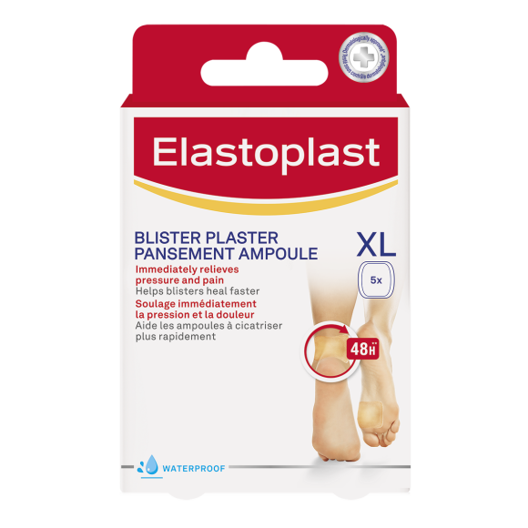 Pansement ampoule XL Elastoplast - boîte de 5 pansements