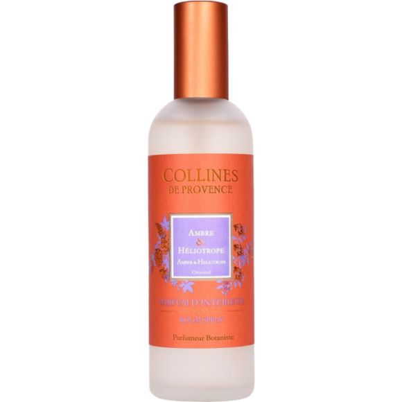 Parfum d'intérieur Ambre & Héliotrope Collines de Provence - spray de 100ml