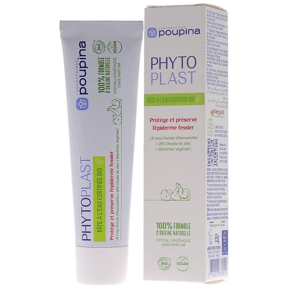 Phytoplast pâte à l'eau bio Poupina - tube de 65 ml