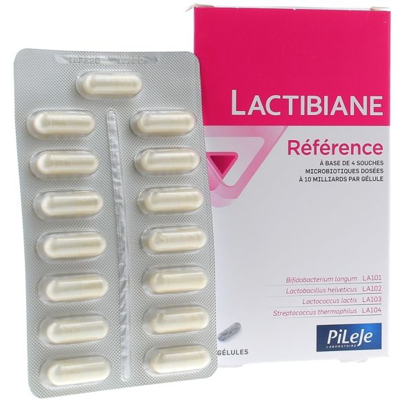 Lactibiane référence microbiote gélules Pileje - boite de 30 gélules