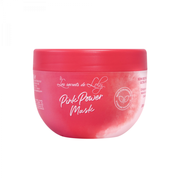 Pink Power Mask Soin restructurant Les Secrets de Loly - pot de 300ml