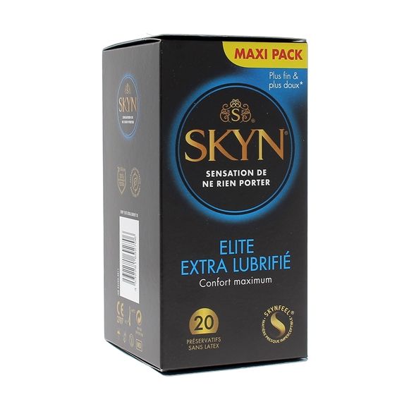 Préservatifs extra lubrifiés Skyn Manix - boite de 20 préservatifs