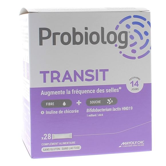 Probiolog transit - boite de 28 sticks