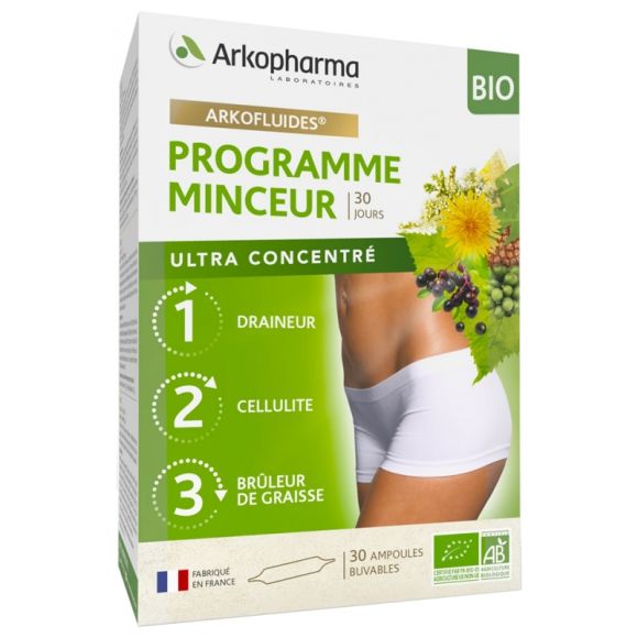 Programme Minceur Bio Arkopharma - boîte de 30 jours