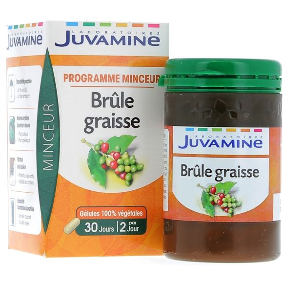 Programme minceur brûle graisse Juvamine - Boite de 30 gélules