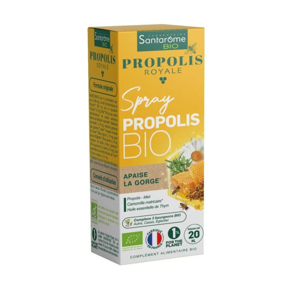 Propolis Royale Spray Propolis triple action bio Santarome - spray de 125ml