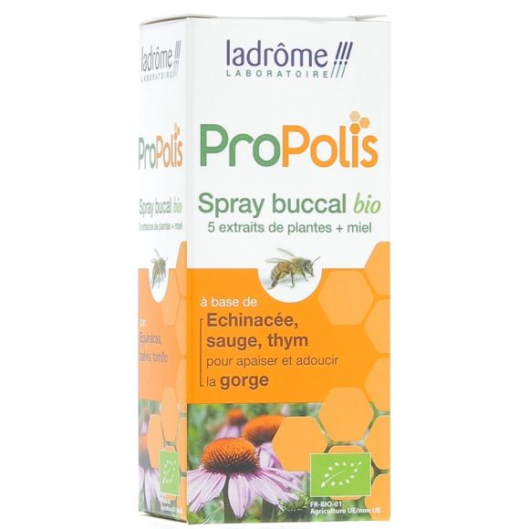 Propolis spray buccal bio Ladrôme - spray de 30 ml