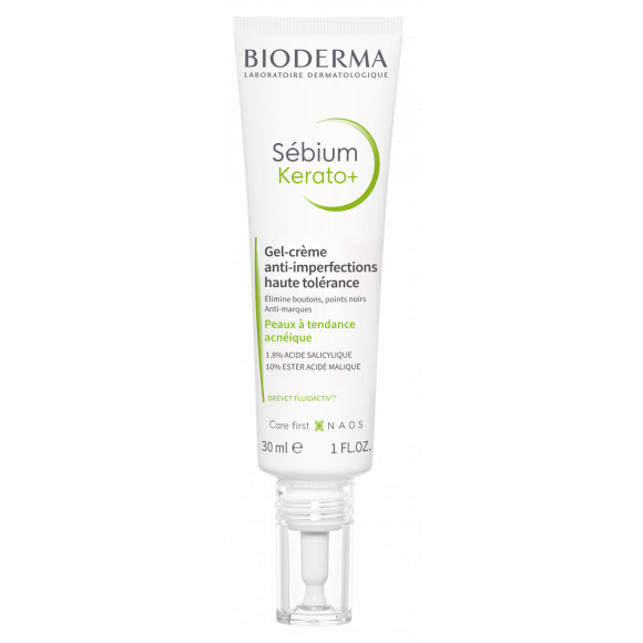 Sébium Kerato+ gel crème anti-imperfections Bioderma - tube de 30ml