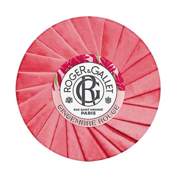 Savon gingembre rouge Roger & gallet - pain de 100 g