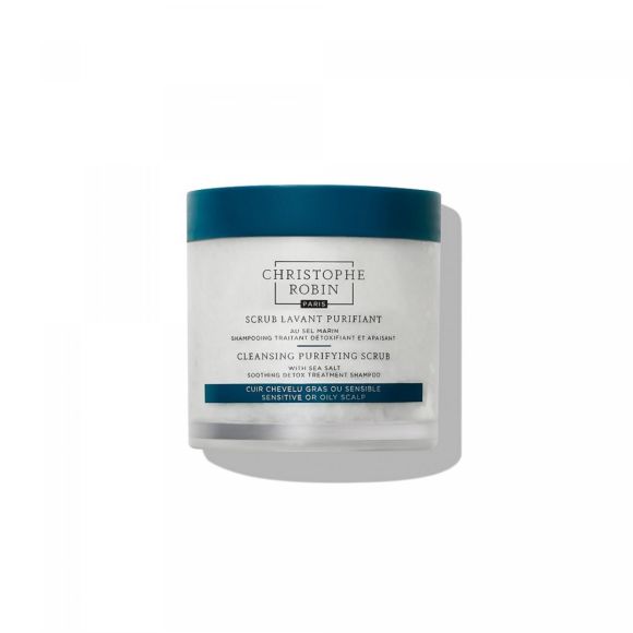 Scrub lavant purifiant au sel marin Christophe Robin - pot de 250 ml