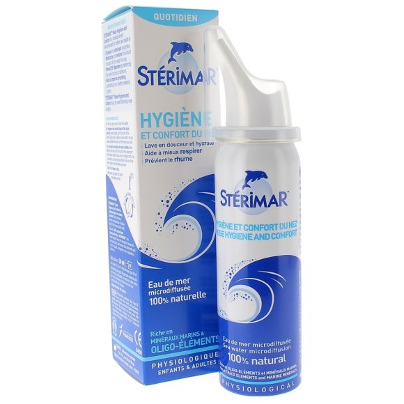 Sérum physiologique hygiène et confort du nez Stérimar - spray de 50 ml