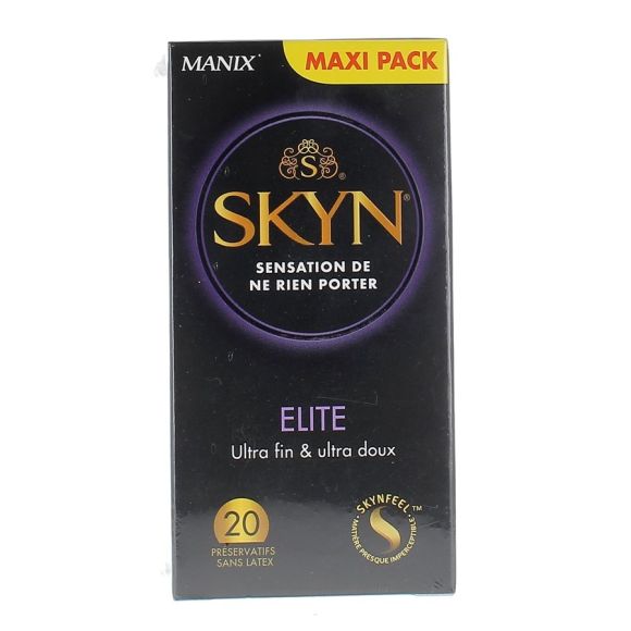 Skyn Elite sans latex Manix - boîte de 20 préservatifs