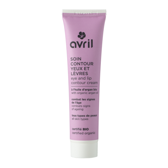 Soin contour des yeux et lèvres bio Avril - tube de 40 ml