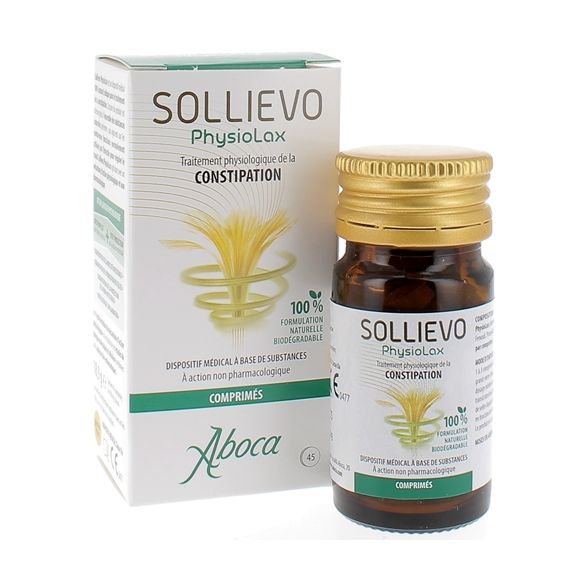 Sollievo PhysioLax Constipation Aboca - boîte de 45 comprimés