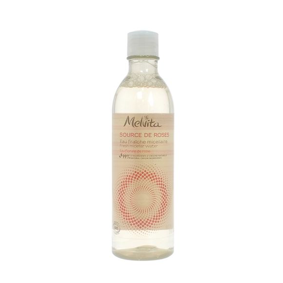 Source de Roses Eau fraîche micellaire bio Melvita - flacon de 200ml