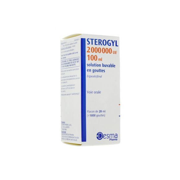 Sterogyl solution buvable en gouttes - flacon de 20 ml