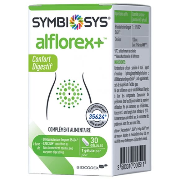 Symbiosys alflorex Biocodex - boite de 30 gélules