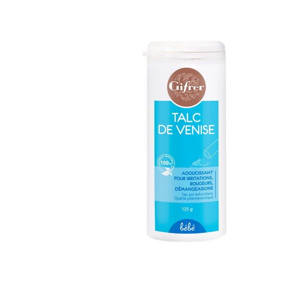 Talc de venise bébé Gifrer - flacon de 125 g