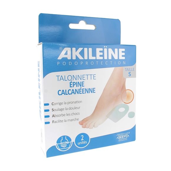 Talonnette épine calcanéenne Akileïne podoprotection - 2 unités (1 paire)