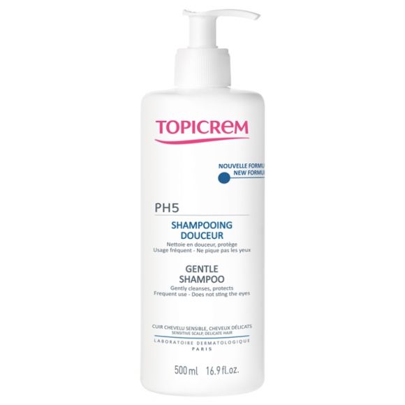 pH5 Shampooing douceur Topicrem - flacon-pompe de 500ml