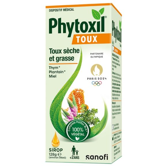 Phytoxil toux sèche et grasse Sanofi - flacon de 128g