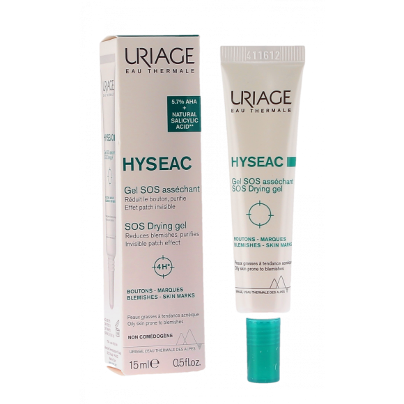 Hyséac gel SOS asséchant Uriage - tube de 15ml