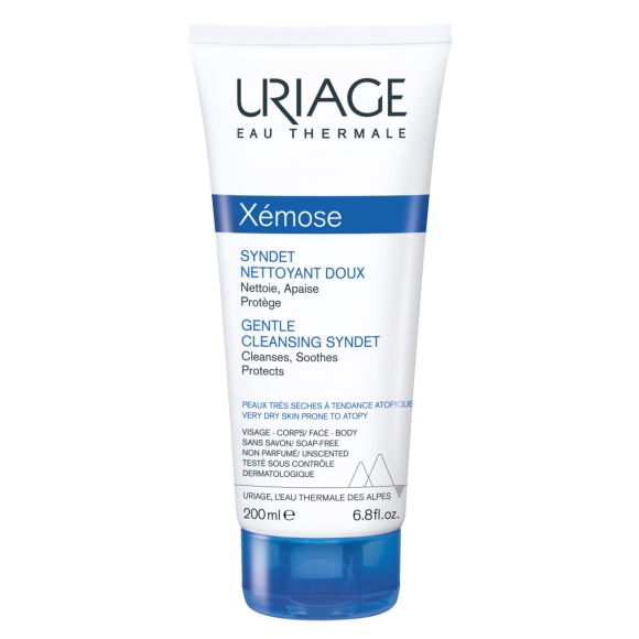 Xémose Syndet nettoyant doux Uriage - tube de 200 ml