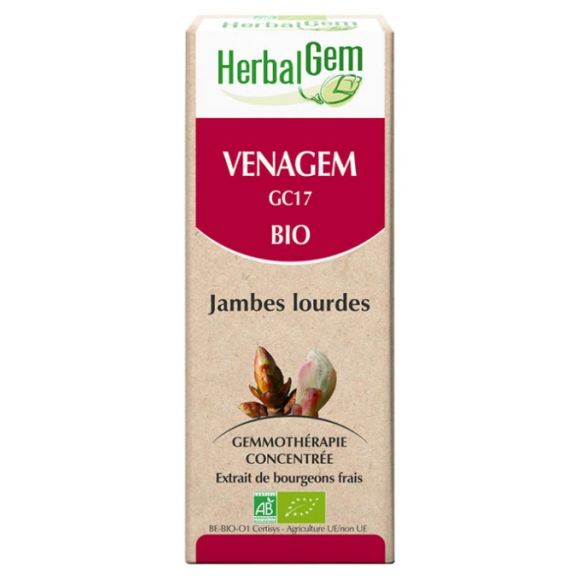 Venagem jambes lourdes bio Herbalgem - flacon de 30 ml