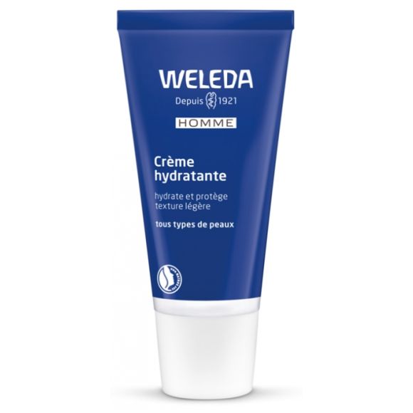 Crème hydratante homme Weleda - tube de 30 ml