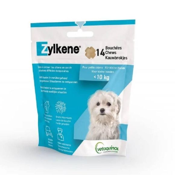 Zylkene bouchées chiens de moins de 10kg Vetoquinol - sachet de 14 bouchées