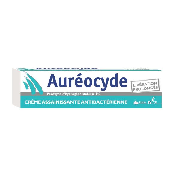 Auréocyde crème assainissante antibactérienne - tube de 15 ml