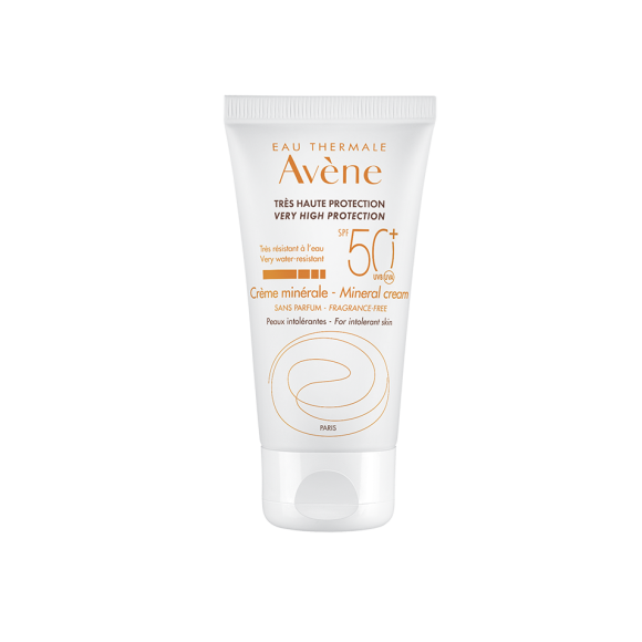 Crème minérale très haute protection spf 50+ Avène - flacon de 50 ml