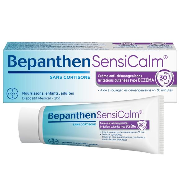 BepanthenSensicalm Crème Anti-Démangeaisons Eczéma 20 g