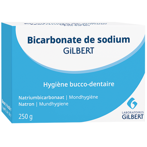 Bicarbonate de sodium Gilbert - boîte de 250 g