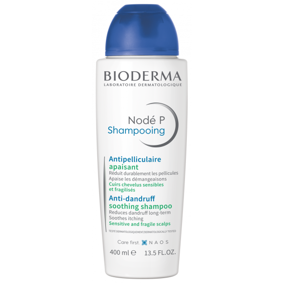 Nodé P Shampooing antipelliculaire apaisant Bioderma - flacon de 400 ml