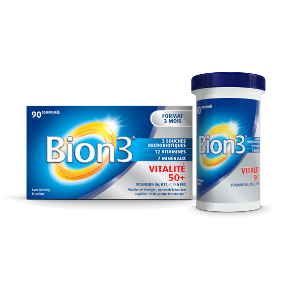 Bion 3 Vitalité 50+ - boîte de 90 comprimés