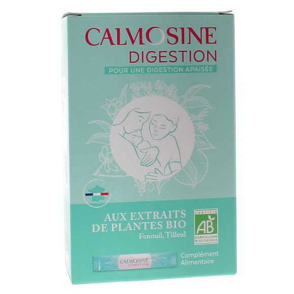 Calmosine digestion Bio boisson apaisante - boite de 12 dosettes de 5 ml