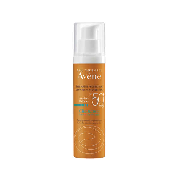 Cleanance solaire SPF50+ Avène - tube de 50 ml