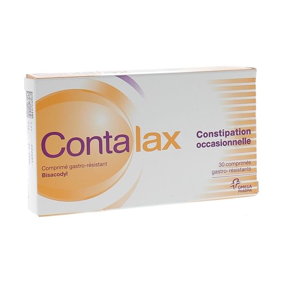 Contalax 5mg comprimés gastro-résistant - boîte de 30 comprimés