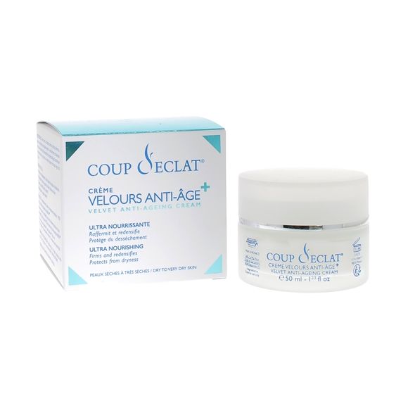 Crème velours anti-âge+ Coup d'éclat - pot de 50 ml