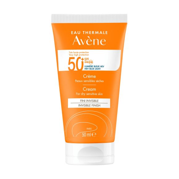 Crème solaire SPF50+ Avène - tube de 50ml