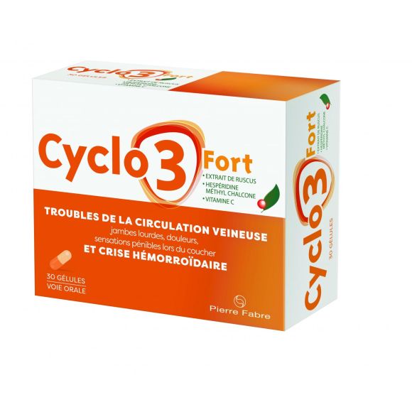 Cyclo 3 fort gélule - boite de 30 gélules